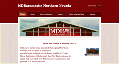 Desktop Screenshot of mdbarnsnevada.com